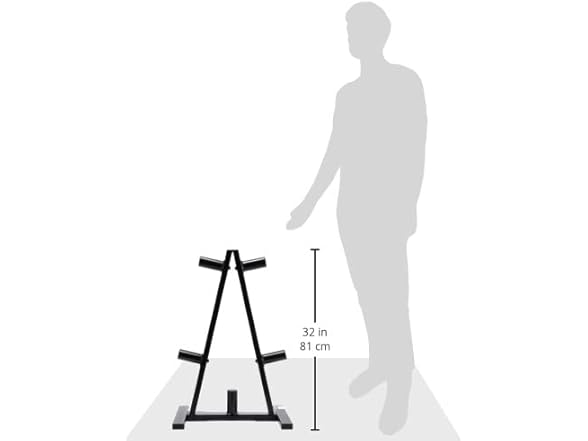 CAP Barbell A Frame Olympic Plate Rack