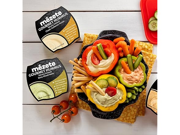 Mezete Zesty Za'Atar Hummus, 215 GR