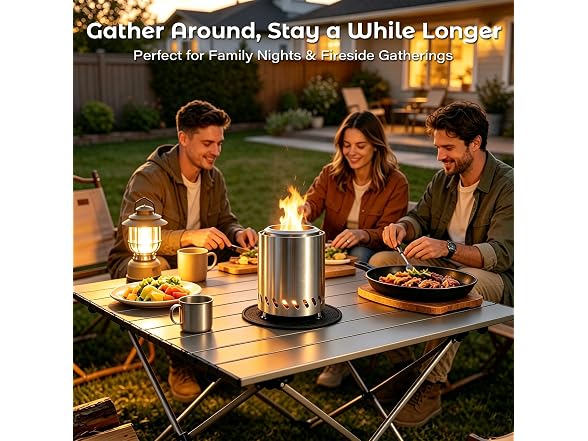 HGD Small Tabletop Fire Pit 9.6x7.1in