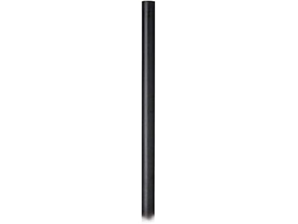Black 84" High Modern Outdoor Direct Burial Post