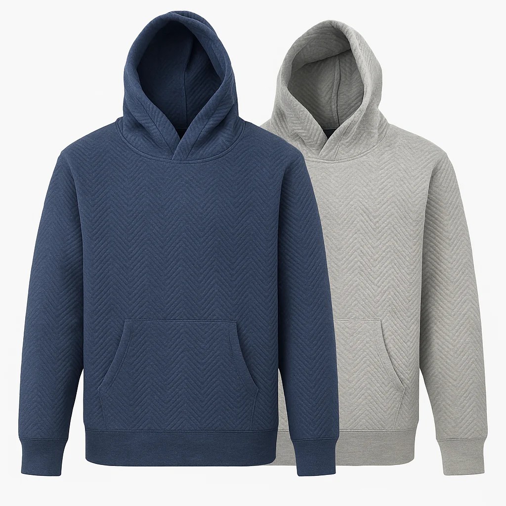 Mens Hoodie Heather Pullover Sweatshirt - Gallery 12