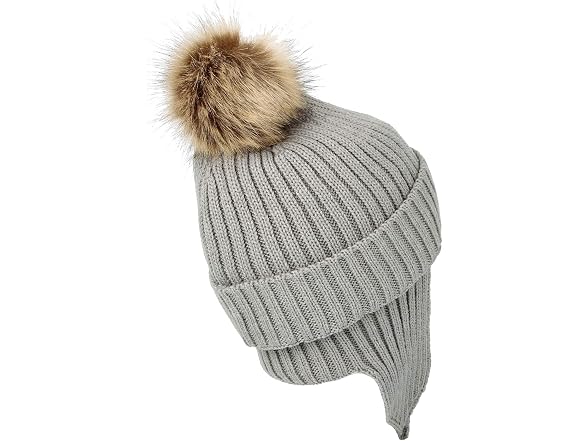 Withmoons Women (OS) Ribbed Knit Beanie Bz70012