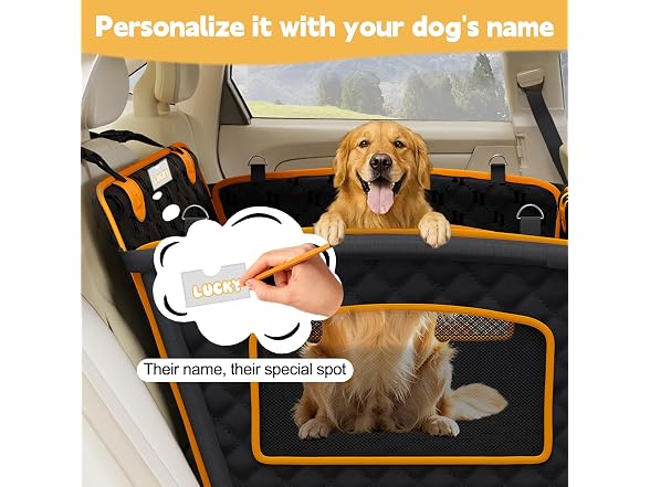 COZEER Dog Car Seat for Large Dogs