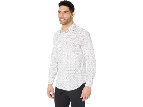 Perry Ellis Men (L) Conversational Stretch Shirt