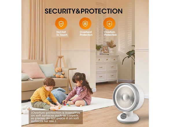 VIENTO 2 in 1 Heater Fan Combo