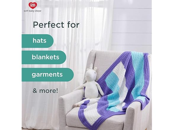 Red Heart Soft Baby Steps Elephant Yarn