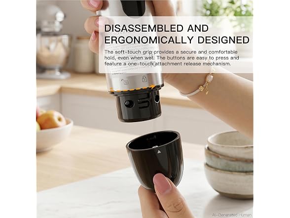 MEGAWISE 5-in-1 Immersion Hand Blender