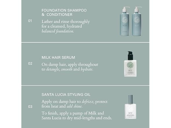 ROZ Foundation Conditioner For All Hair Types