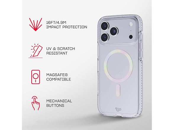 Tech21 EvoCrystal MagSafe iPhone 17 Pro Max
