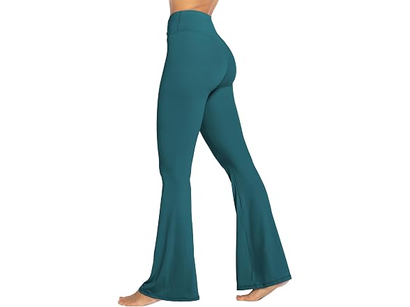 Sunzel Flare Leggings 28in M Forest Green