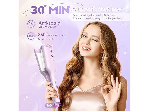 Curling Iron Hair Crimper Waver