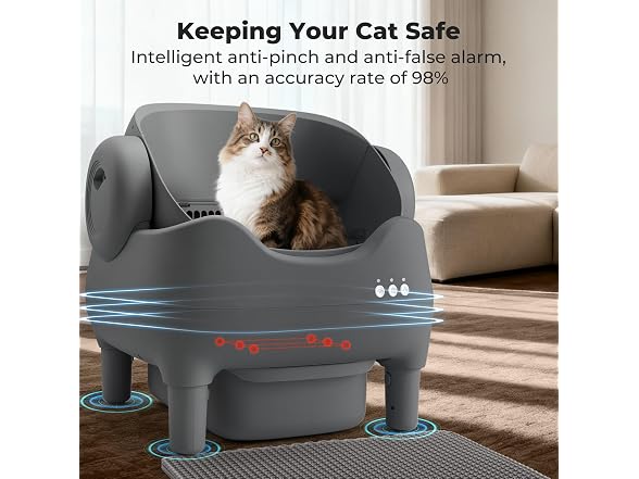 Automatic Self Cleaning Cat Litter Box