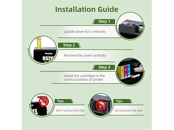 Gagalay 952XL Ink Cartridges Combo Pack Latest