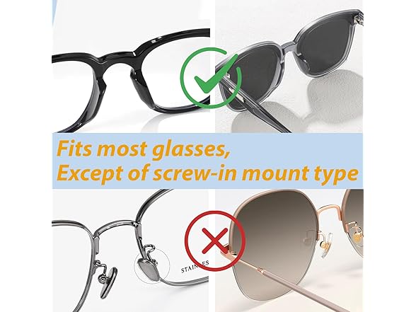  Wikups Eyeglass Nose Pads, 5 Pairs