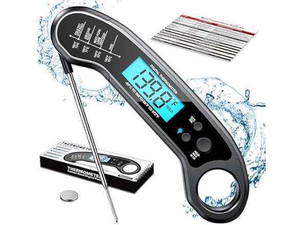 ROUUO Instant Read Meat Thermometer G1
