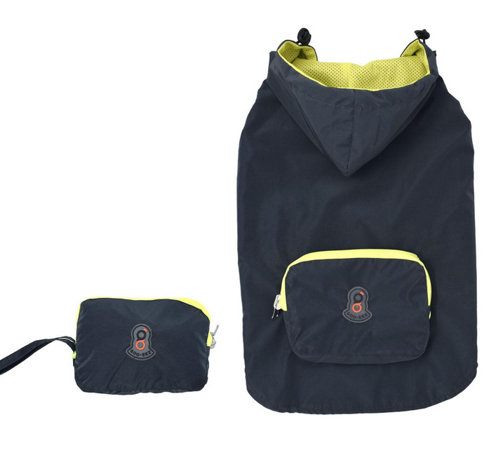 GOO EEZ - On-The-Go Poncho Charcoal/Yellow - Gallery 4