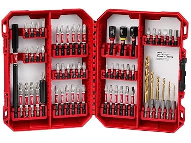 $39.99, Was $46.46, 13% Off! Milwaukee 48-32-4097 Shockwave Kit w/ 60 Pcs dealfomo