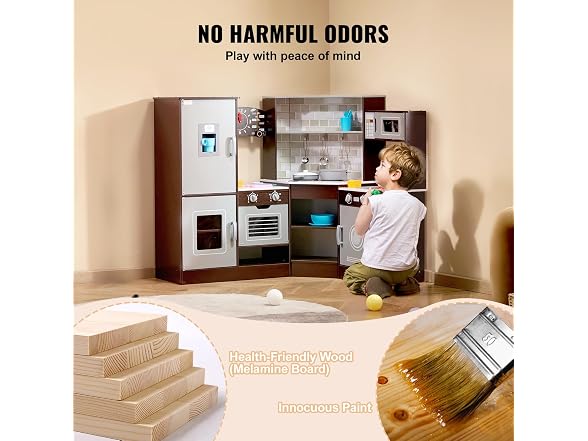G3355-ZTCFWJTZZJSMU245GV9-S1 VEVOR Corner Wooden Play Kitch