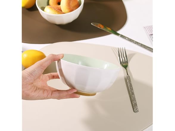 Anveena 6 Inch 24Oz Cream Green