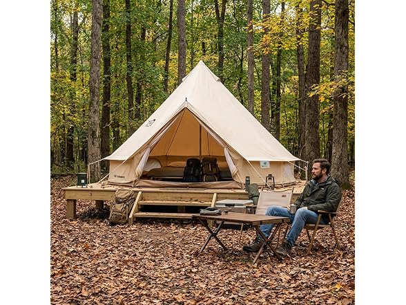 ShinHye Canvas Bell Tent Stove Jack