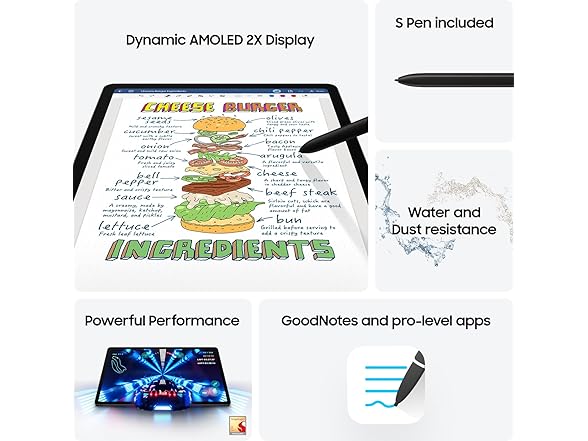 Samsung Tablet S9 11” Graphite