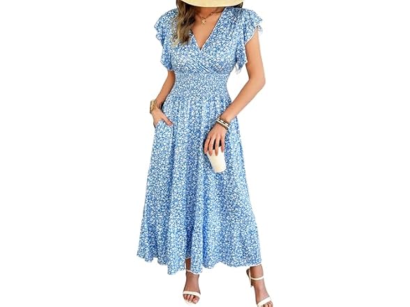 HEBELD Casual Summer Maxi Dresses