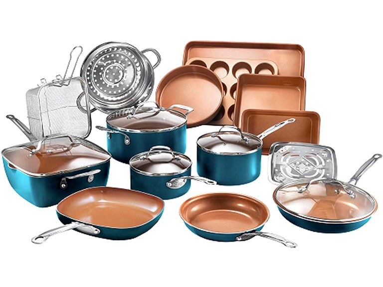 20 Pc Gotham Steel Cookware + Bakeware Set