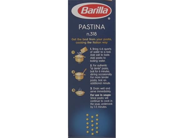Barilla Pastina Pasta, 12 oz. Box