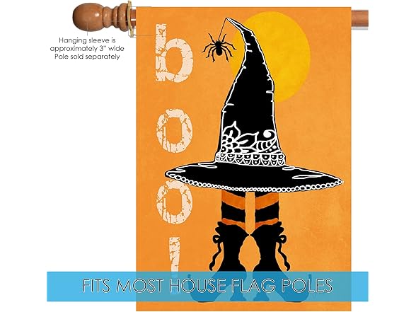 28x40 Inch Double Sided Halloween Flag