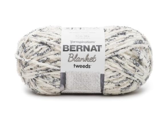Bernat Blanket Tweeds Soft Crochet Yarn for