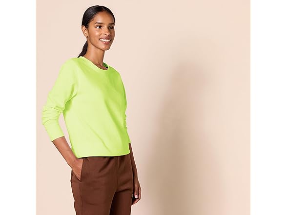 Amazon Essentials Women Medium French Terry Fleece