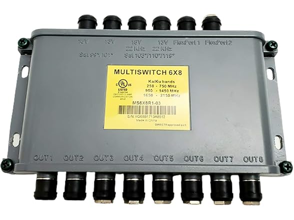SatelliteSale Directv 6x8 Multi-Switch