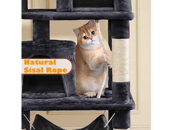 Yaheetech 62.5inches Cat Tree