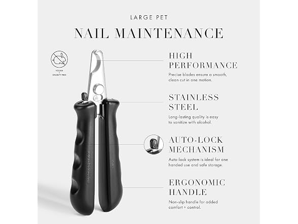 Tweezerman Large Nail Clippers for Pets