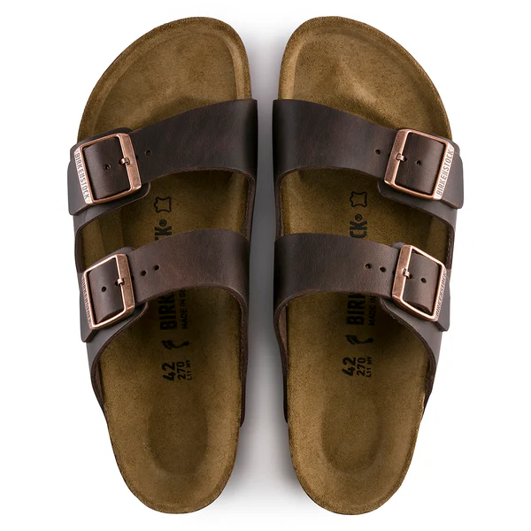 Birkenstock Unisex Arizona Oiled Leather Sandals - Gallery 7