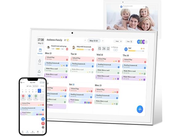 RINGCO 10.1" Digital Calendar and Planner
