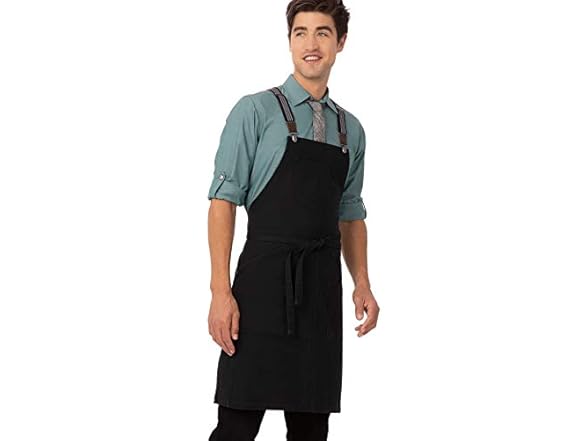 Chef Works Unisex Berkeley Bib Apron