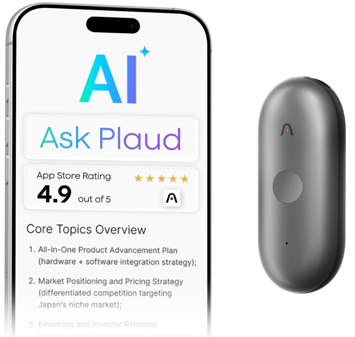 (NEW) Plaud NotePin S AI Voice Recorder - Gallery 9