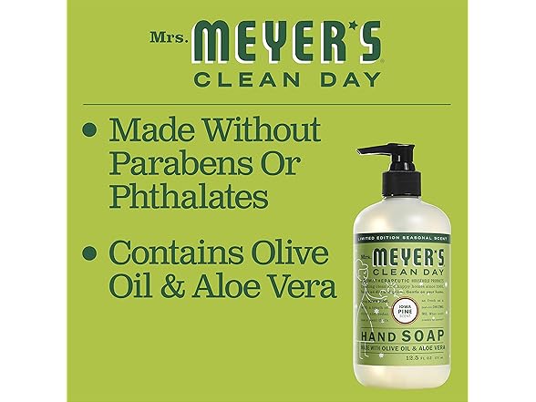Mrs Meyer's Iowa Pine Soap, 12.5oz