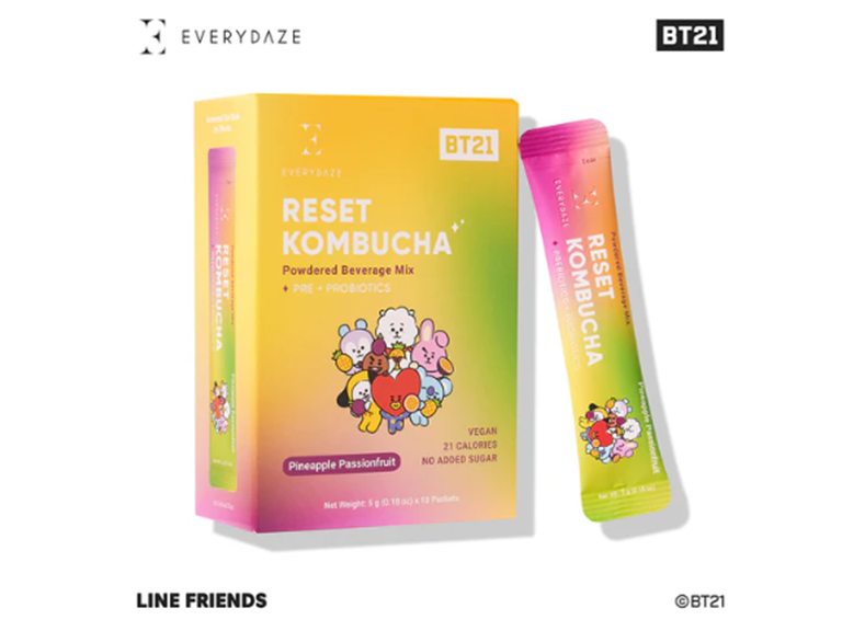 250327PASN 250327PASN-(40ct) EVERYDAZE Reset Kombucha Powde