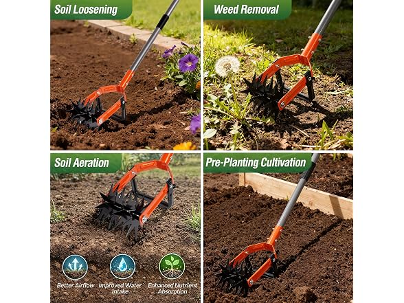 Walensee GAR-62 Rotary Cultivator Tiller