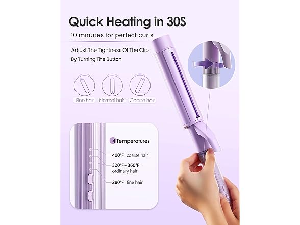Novus Curling Iron 1.25 Inch