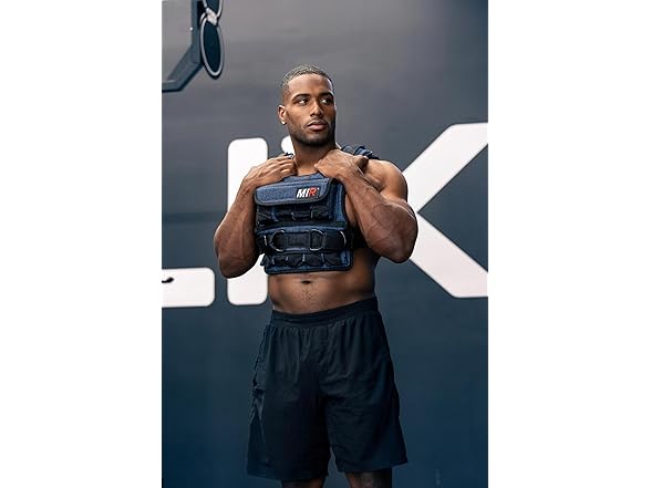 miR Air Flow Weighted Vest with Zipper Option (50lbs)