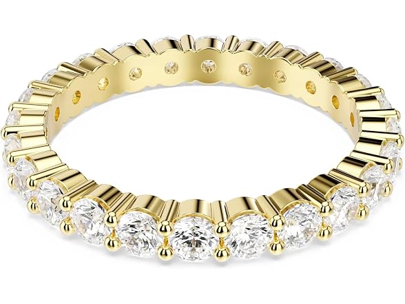 Swarovski Matrix Vittore Band Ring (Size 58)