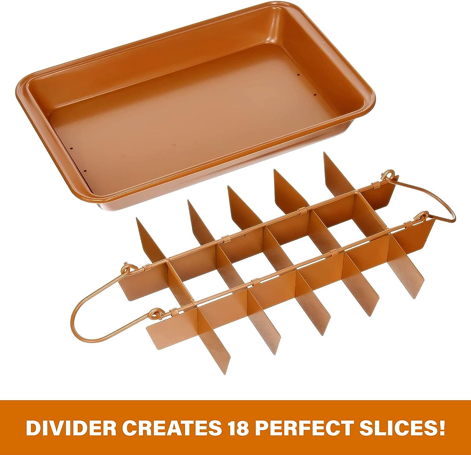 1 , 2 or 3-Pack Baking Pan with Built in Slicer - Gallery 16