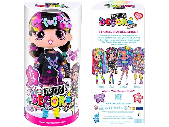 Decora Fashion Girlz 11" Doll - Luna