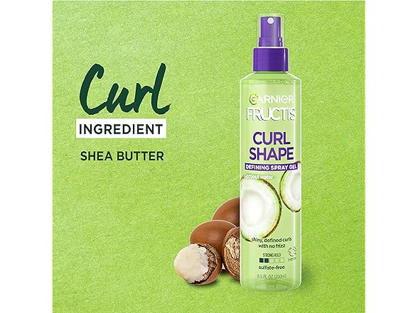 Garnier Fructis Curl Shape Spray Gel, 8.5oz