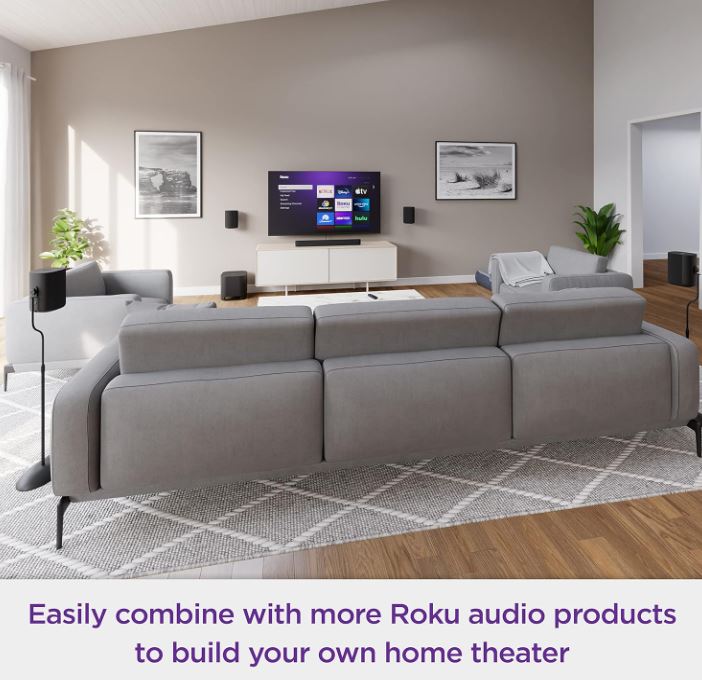 (BUNDLE) ONN Smart Soundbar AND Subwoofer with Roku Included - Gallery 19
