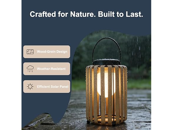 DJGIFI Large Solar Lantern Hanging