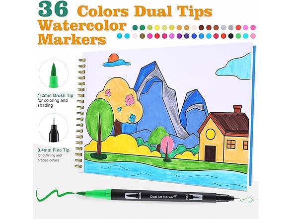 Coloring Book Set for Kids & Adults